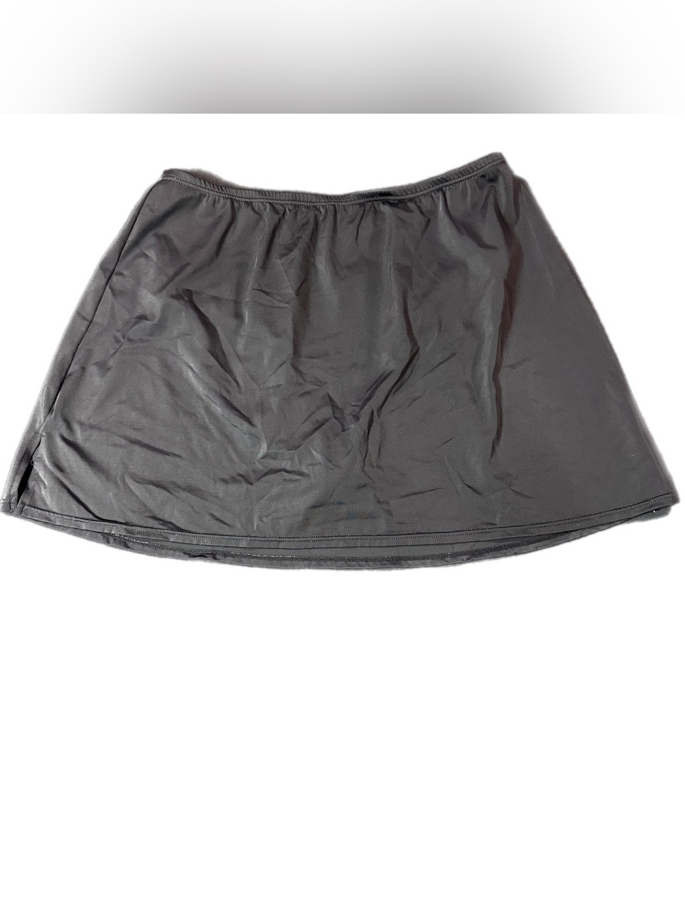 Black Swim Bottom Modest Skirt Cover Up Swimwear Approx Size L - Picture 3 of 8